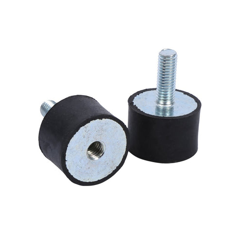 Rubber Mount Isolator, M8 M6 Anti Vibration Isolator, Electric Motor Mount Rubber Bushings, Rubber Mounts, Mechanical Vibration Damping Mounts, 4p...