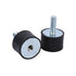 Rubber Mount Isolator, M8 M6 Anti Vibration Isolator, Electric Motor Mount Rubber Bushings, Rubber Mounts, Mechanical Vibration Damping Mounts, 4p...