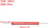 uxcell 10W Power Rating 50M Ohm High Voltage Glass Glaze Electric Film Resistor...
