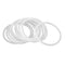 X AUTOHAUX Silicone O-Rings, 55mm OD 48.8mm ID 3.1mm Width VMQ Seal Gasket for Compressor Valves Pipe Repair, White, Pack of 10...