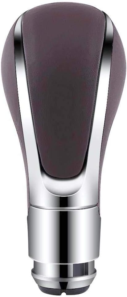 Pursuestar Brown Automatic Car Gear Shift Knob Shifter Head Stick Level for GM Vauxhall Buick Regal Opel Insignia 2009-2013...