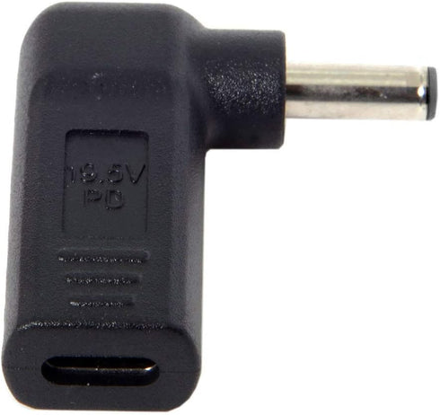 cablecc USB 3.1 Type C USB-C to DC 4.5x3.0mm Adapter PD Emulator Trigger 90 Degree Angled...