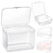 4 Pcs Makeup Sponge Holder Case, Beauty Blender Holder Cosmetic Egg Makeup Sponge Powder Puff Protective Container Storage Box for Travel (Transpa...