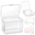 4 Pcs Makeup Sponge Holder Case, Beauty Blender Holder Cosmetic Egg Makeup Sponge Powder Puff Protective Container Storage Box for Travel (Transpa...