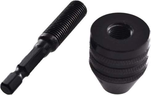 1/4 Inch Hex Shank Keyless Drill Chuck Quick Change Adapter Converter drill adapter Impact Drills Bits, Electric Tool Accessories (0.6-8mm,0.3-3.6...