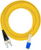 2Meters 6ft LC to ST Duplex 9/125 Single-Mode Fiber Optic Cable Jumper Optical Patch Cord LC-ST...