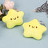 ZORZA 2Pcs Cute Plush Star Keychain Kawaii Star Pendant Keyring with Squeaky Sound Charming Plush Keyring for Backpacks Handbags Purses Fashionabl...