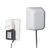 Qdos Safety Medium Outlet Cover Box for Baby Proofing Outlets| Secure Hidden Lock | Generous Interior for Medium Sized Charging Blocks & Adapters ...