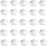 100 Pieces Round Glass Cabochon Clear Dome Tiles Flat Back for Cameo Pendants Photo Jewelry Handcrafts DIY Findings Rings Necklaces (16mm/0.6")...