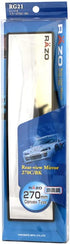 Car Mate Razo RG21 10.6" Black Frame Wide Angle Convex Rear View Mirror - Pack of 1...