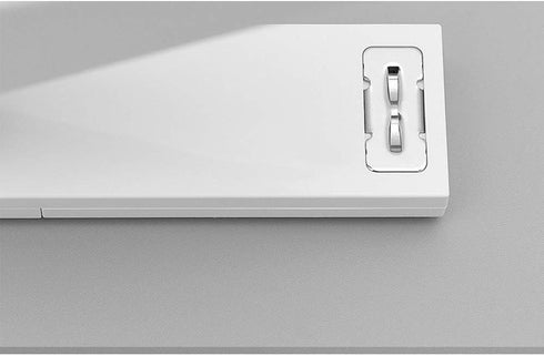 White Stapler, Desktop Stapler, Classic Office Stapler, Basics Stapler,20 Sheets Capacity White Stapler Set with Storage Free 100 pcs Staples...