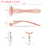 Jade Facial Roller, Jade Face Roller Massager with 3 Interchangeable Heads for Women Routine Skin Care, Reduce Puffiness Wrinkling Rejuvenate Skin...