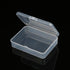5 Pcs Plastic Beads Storage Boxes Rectangular Empty Mini Organizer Boxes Clear Reusable Craft Containers with Hinged Lids for Small Items...