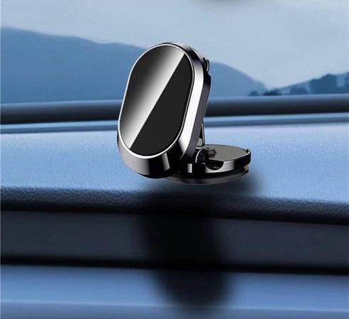 Magnetic mobile phone bracket, foldable and adjustable rubidium magnetic strong magnetic mobile phone bracket, rotatable mobile phone navigation b...