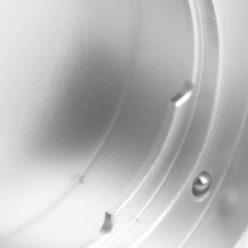 All Metal Camera Rear Lens Dust Cover Protector for DKL Mount Lens Alloy Silver Strong and Rear Lens Prevent Dust, Abrasion...