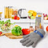 1 Pack Level 9 Cut Resistant Gloves, Food Grade for Stainless Steel Mesh Metal Glove, Kitchen Cooking Gloves for Women and Men, for Butcher Meat C...