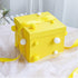 LIUYAXI Yellow Double Face Satin Ribbon 3/8" X 50 Yards, Ribbons Perfect for Crafts, Gift Wrapping, Bow Making and More...