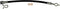 Dorman H621913 Rear Passenger Side Brake Hydraulic Hose Compatible with Select Ford / Lincoln Models...