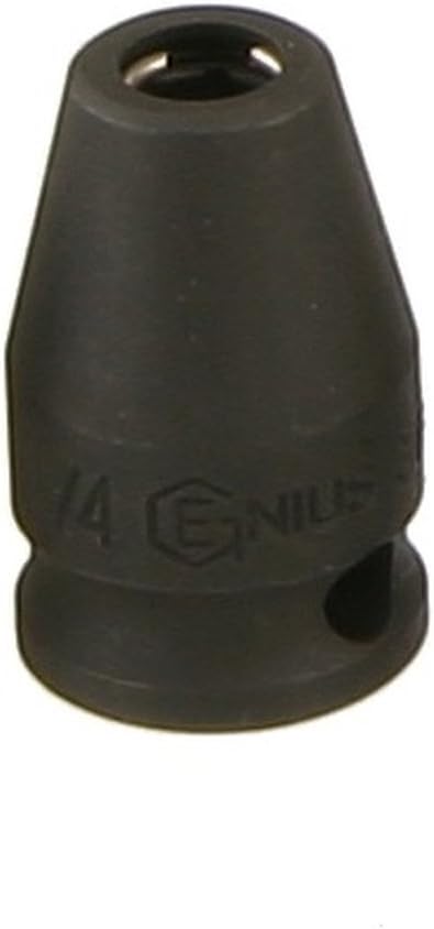 Genius Tools 1/2" Dr. 5/16" Hex Shank Impact Bit Holder, 41mmL (CR-Mo) - 464110...