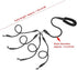 4 Way Dog Leash,4 in 1 Traction Rope Dog for Dogs Cats Outdoor Walking for Medium Large Dogs Walking and Training...