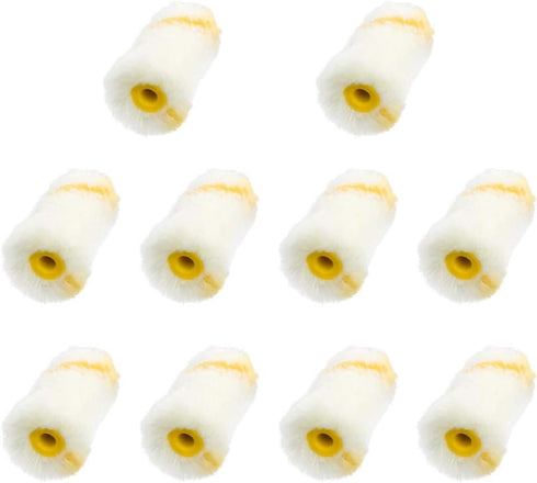 10pcs Wall Paint Roller Covers 2 Inch 5cm Mini Acrylic Fiber Brush House Decoration Painting Supplies Brush Tools...