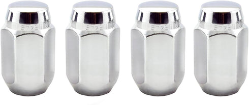 McGard 64002 Chrome Cone Seat Style Lug Nuts (M12 x 1.5 Thread Size) - Set of 4...