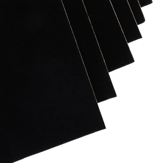 Adhesive Sheet Black Adhesive Back Sheet, 10Pcs Jewelry Box Lint Lining Sticky Flocked Cloth, 11 x 8.3 Inch Self Adhesive Felt Fabric Jewelry Box ...