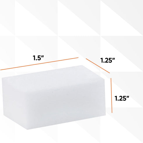 Magic Eraser Sponge Melamine Sponge for Floor, Wall, and Furniture, Removes Scuffmarks, Mud, Grime, Dirt, and Tough Stains, Pack of 16 1 Inch Mini...