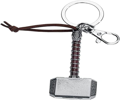 Marvel Thor Hammer 2 Pewter Key Ring , unisex-children, Grey...