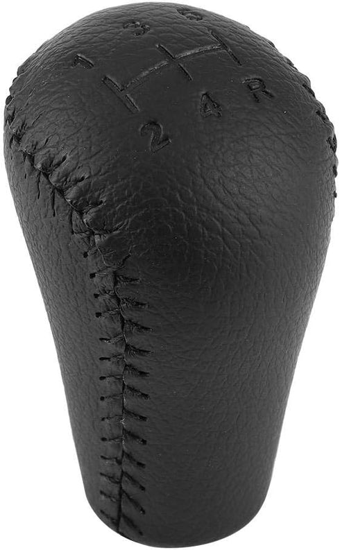 Tbest Replacement Leather Gear Knob,Car Auto Gear Shifter Knob Gear Shift Knob Handball Automatic Shift Lever PZ020 0K012 Fit for Hilux MK6 MK7 20...