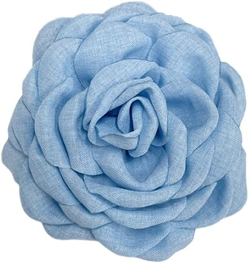 Dainty Fabric Peony Flower Brooches Pin Delicate Camellia Flower Brooch Classic for Women Wedding Party Dance Banquet Elegant Lapel Pins Dress Sui...