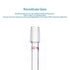 stonylab Glass 14/20 Straight Laboratory Adapter, Borosilicate Glass 30 mm Between Two 14/20 Ground Inner Standard Taper Joints for Laboratory Lab...