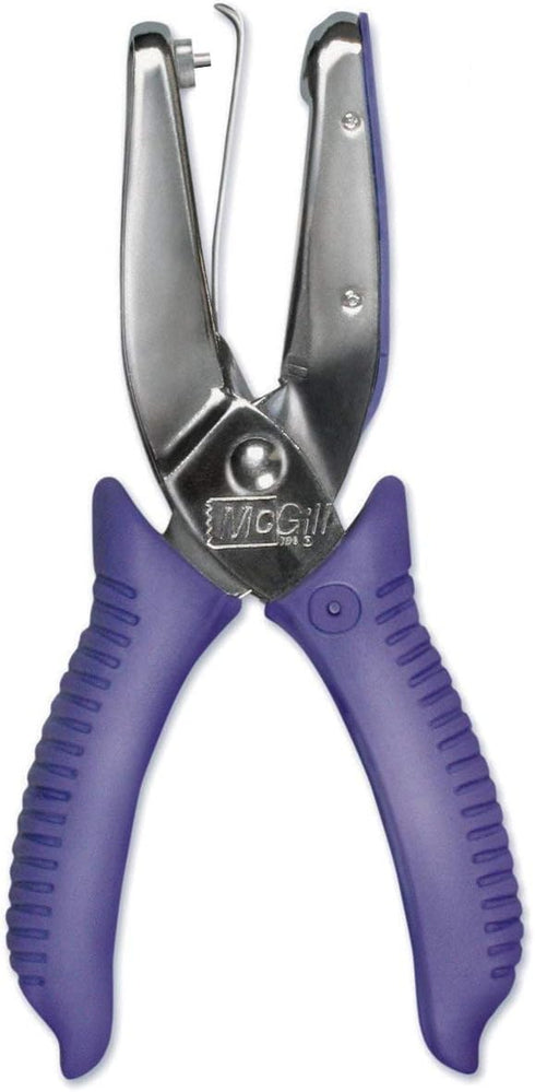 MCGILLS 53200 1/16-Inch Round Hand Punch with 2-Inch Reach, Purple, 0.75 H x 6.5 L x 3.25 W...