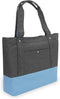 Everest Stylish Tablet Tote Bag, Charcoal, One Size,1002TB-CCA/BL...