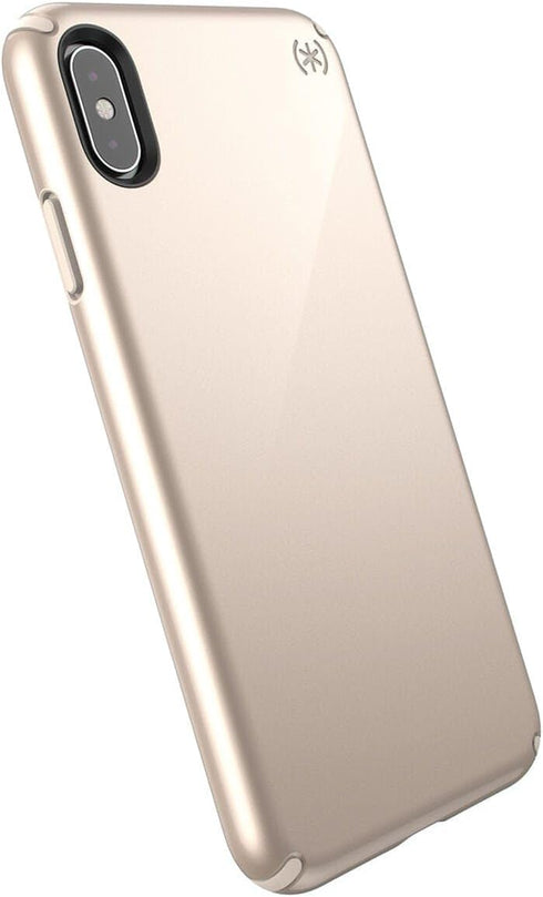 Speck Products Presidio Metallic iPhone Xs Max Case, Nude Gold Metallic/Nude Gold...