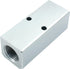2 Way Pneumatic Manifold Air Distribution Block, G1/2 Supply Port, G1/4-Inch Output Port, Pneumatic Air Compressor Manifold Fitting...