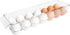 Kitchen Spaces KSEG12-AMZ Egg Tray 14pc Stackable Food Storage Organizer for Refrigerator, 14.5" x 3" x 4.5", Clear...