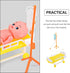 Toddmomy Dollhouse Hospital Bed Infusion Bottle Toys Mini Bed Imitation Hospital Toys Doctor Role Play Toys Pretend Play Playset Dollhouse Accesso...