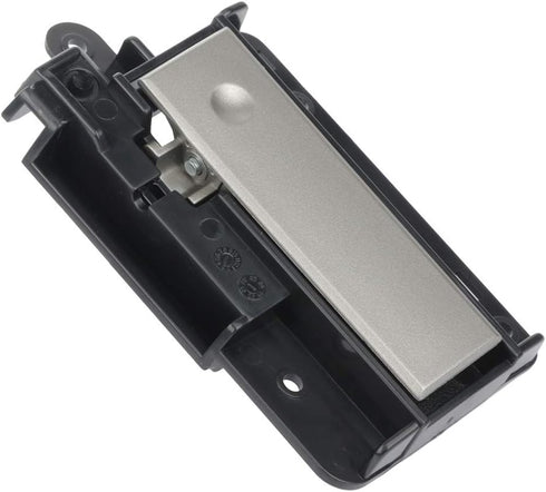 LUJUNTEC Upper Glove Box Latch Door Handle Replacement fit for 2007-2013 for Chevrolet Silverado for GMC Sierra 1500 2500 3500 Chrome Black...