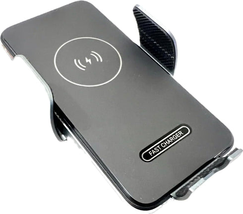 EDS V8 Wireless Car Charger, 15w Fast Charging, Auto Clamping Car Phone Mount, Cell Phone Holder Charger, for iPhone 15 14 13 12 11 Pro Max Xs, Et...