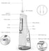 Portable 310ml Dental Floss Picks for Teeth Cleaning,IPX7 Waterproof 4 Modes Irrigate for Oral Care,USB Rechargeable Oral Irrigator for Home and T...