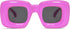 VANLINKER Cute Square Inflated Sunglasses for Women Men Trendy Chunky Glasses Retro Thick Frame Funny Mask Shades VL9733...