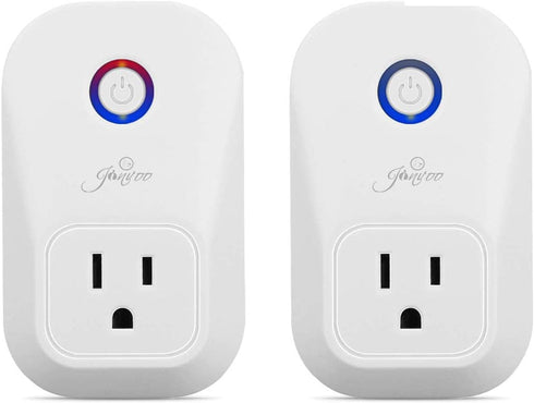 Smart Outlet Plug Jinvoo15A WiFi Socket Outlet Compatible with Amazon Alexa Echo and Google Home( 2 Pack )......
