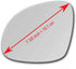 New Replacement Mirror Glass with Full Size Adhesive for 2009-2017 Volkswagen VW Tiguan Driver Side View Left LH...