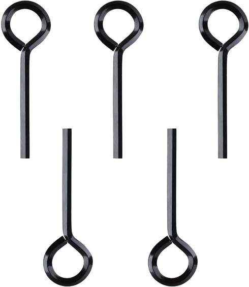 5 Pack 5/32 Allen Wrench Standard Hex Dogging Key with Full Loop, Solid Metal Allen Key Set for Push Bar Panic Exit Devices...