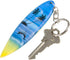 ArtCreativity Wooden Surfboard Keychains, Set of 12, Fun Key Chains for Backpack, Purse, Luggage, Great Giveaways for Birthday, Luau, Beach, and P...
