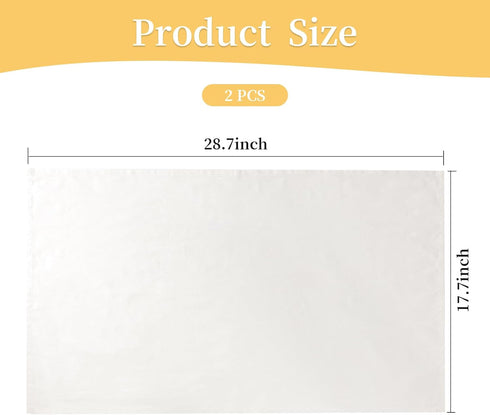 Bread Towels for Bread Baking 2Pcs 18x29 Inches Linen Cloth Flour Sack Towels for Bread Proofing Cover,Tea Towels for Baking Sourdough,Dough,Bague...