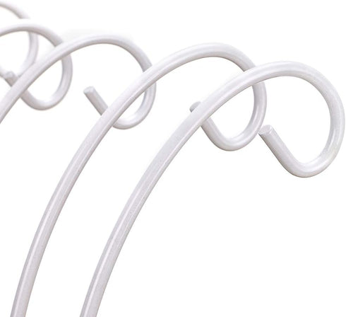 OwnMy 10 Packs of Ornament Display Stand Holder Iron Hanging Rack for Hanging Globe Air Plant Terrarium Witch Ball Bauble Home Party Craft...