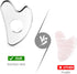 BTYMS Gua Sha Facial Tools Stainless Steel, Heart Shaped Guasha Tool with Hole? Metal Face Sculpting Tool Skin Care Massage Scraper...