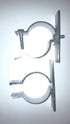 Aluminum Sign Mounting Brackets for 2 3/8" Poles...